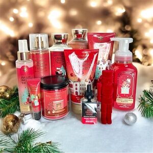 Bath & Body Works BRIGHT CHRISTMAS MORNING 11 PIECE GIFT SET NEW!!!